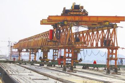 دستگاه پرتاب جرثقیل راه انداز جرثقیل Viaduct Girder